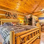 Cabin With Waterfall And Hot Tub, 1 Mi To Parkway!
