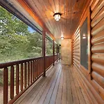 Private Smoky Mtn Log Home With 2 Decks And Hot Tub!