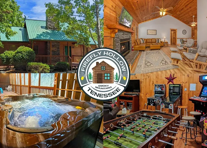 Firefly Hollow Cabin - Smoky Mountains - Soaky Mountain Water Park - Sevierville Convention Center