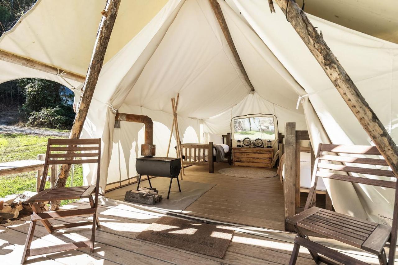 Under Canvas Great Smoky Mountains Luxury tent