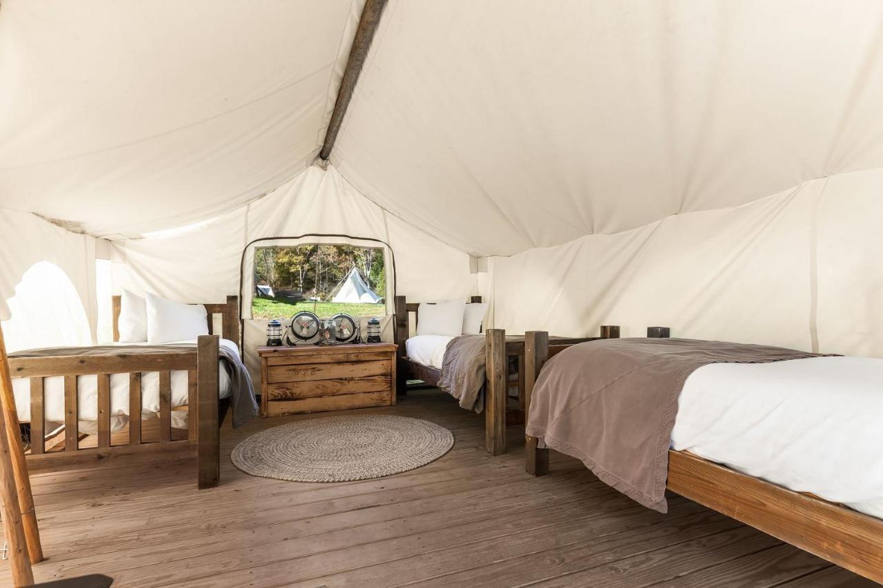 Under Canvas Great Smoky Mountains Luxury tent