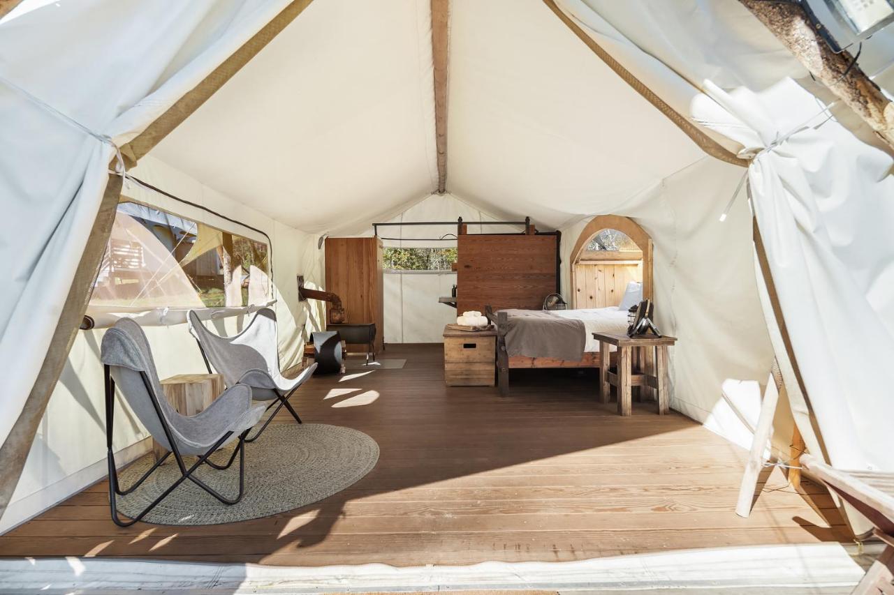 Under Canvas Great Smoky Mountains Luxury tent