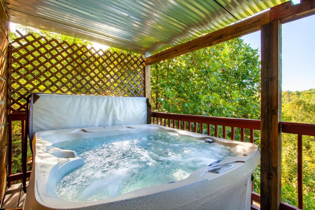 Smoky Mountain Sunset Hot Tub Grill And Game