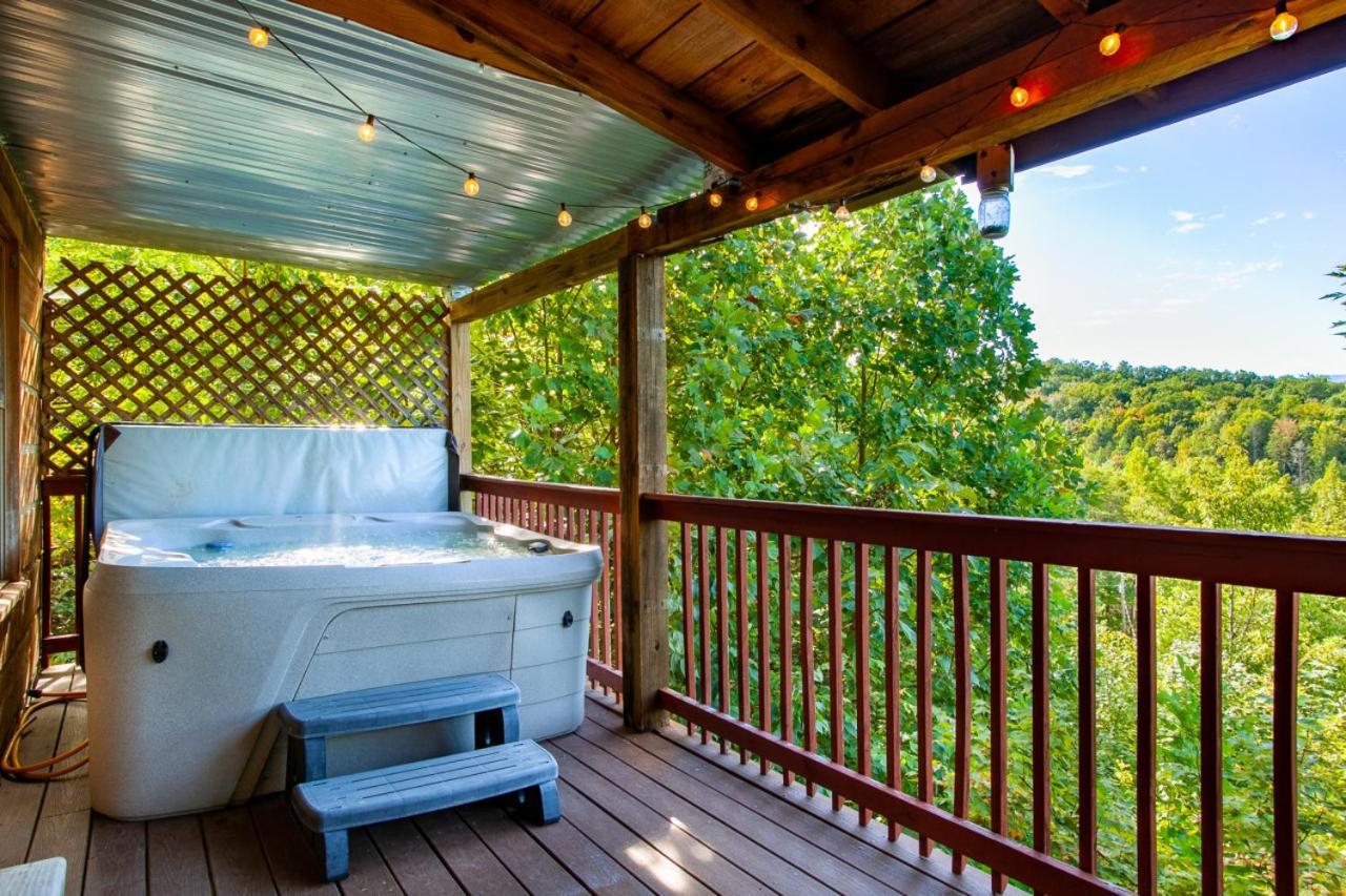 Smoky Mountain Sunset Hot Tub Grill And Game