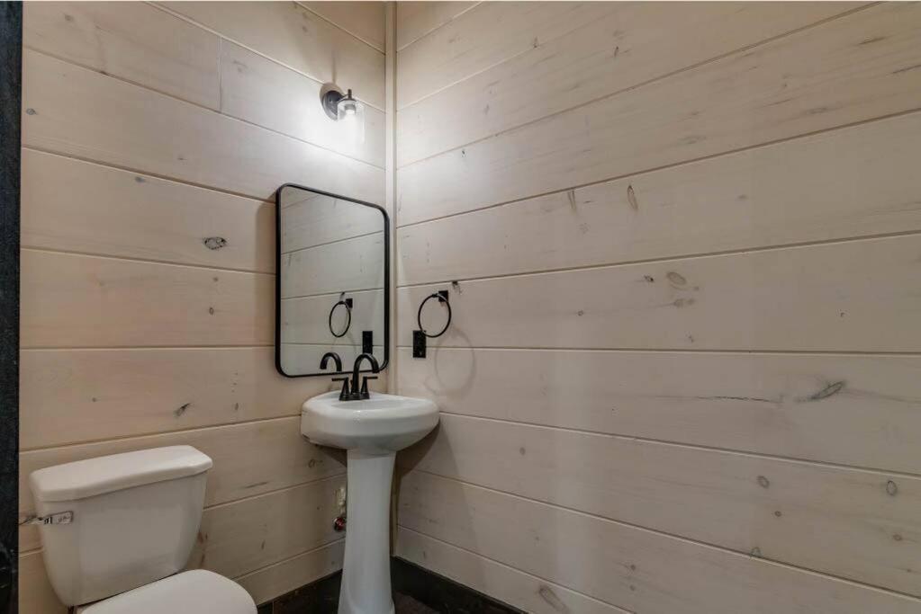 Blue Moon Ridge: Brand New Cabin! 5 Bedrooms, Pool/hot Tub, Theatre Holiday home