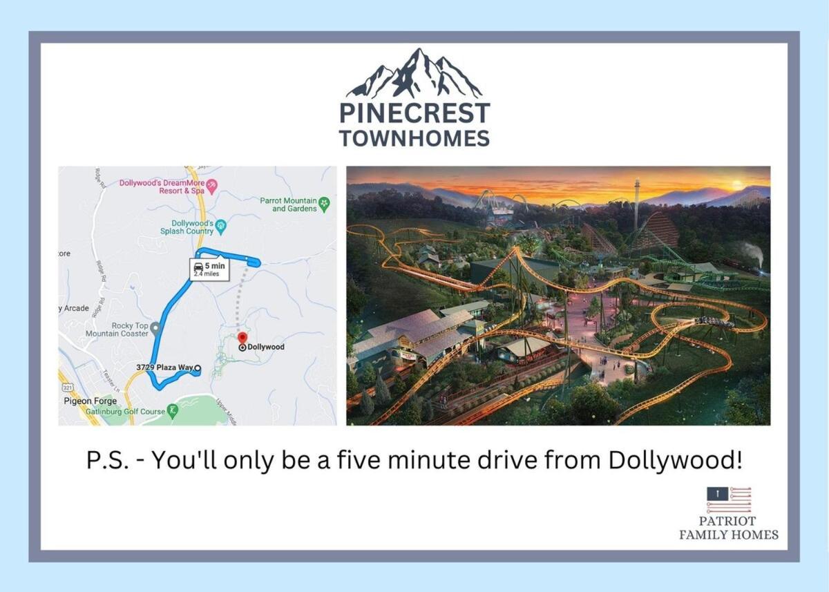 Pinecrest Townhomes-1king-2queen Unit Holiday home *
