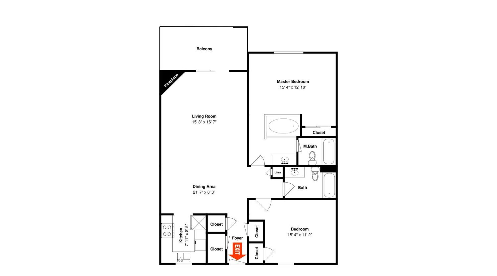 Apartment Family Fun Whispering Pines 324
