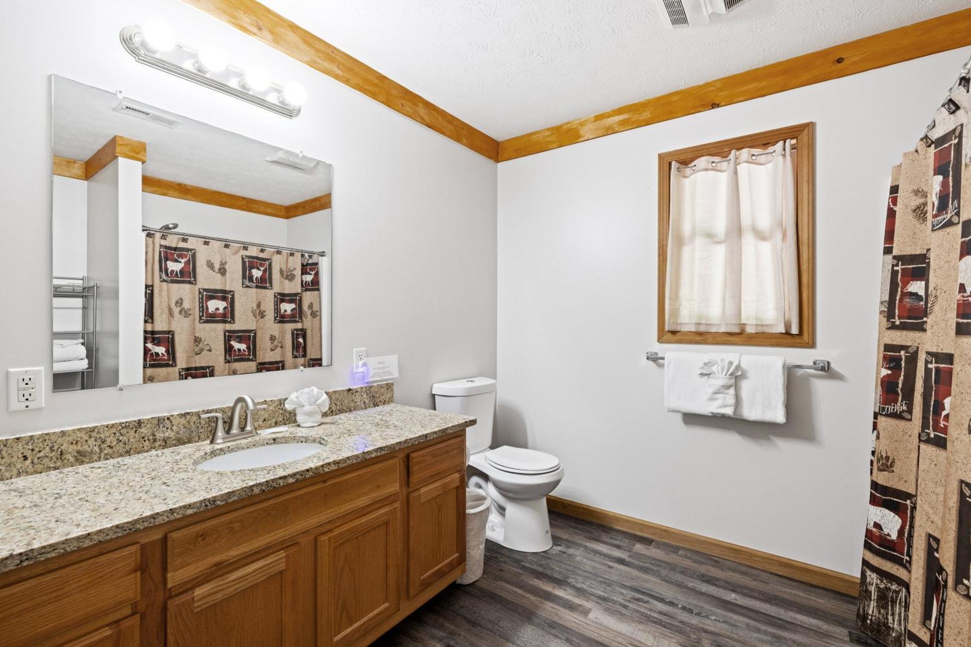 Lucky Charm Is An Inviting 3 Bedroom Retreat Nestled In The Woods Minutes From The Pkwy! Holiday home