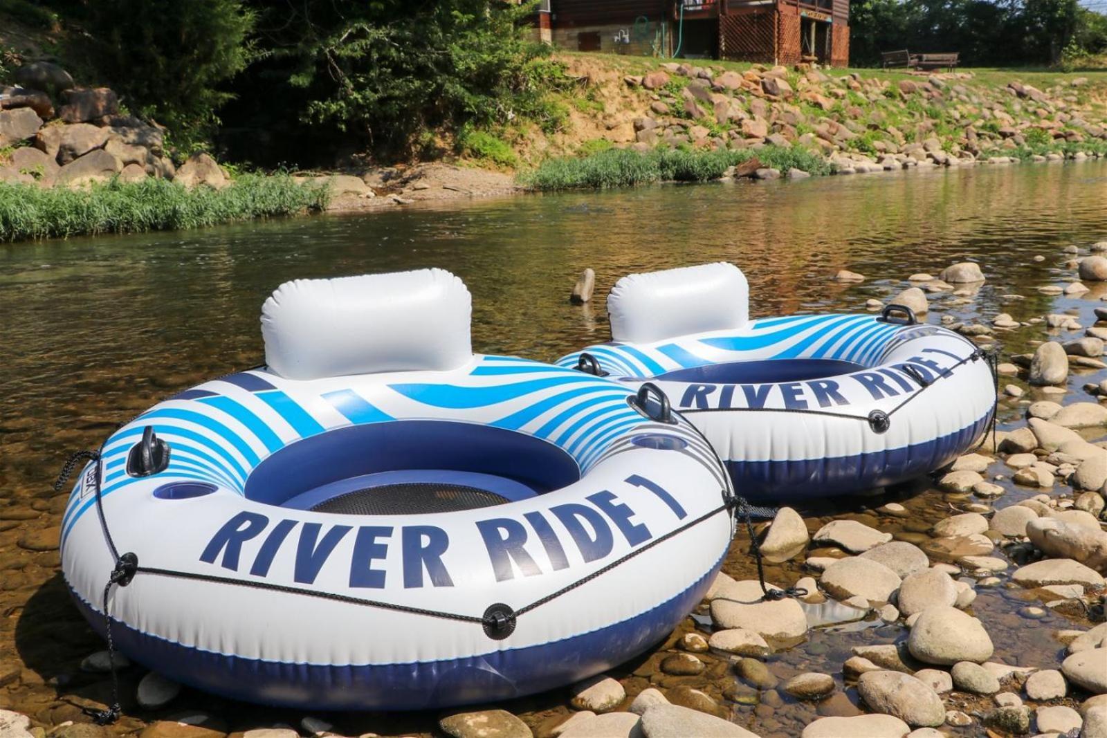 River Access W Rafts For Tubing- Hot Tub-ev Outlet- Near Attractions *