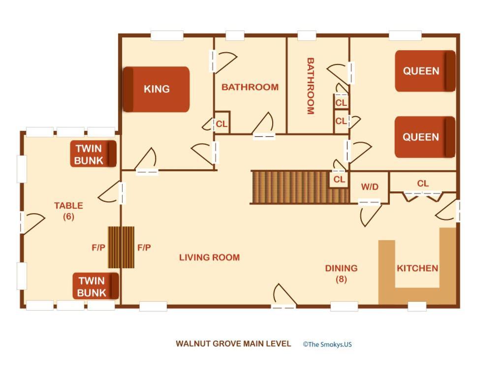 Chalet Walnut Grove By Eden Crest Pigeon Forge