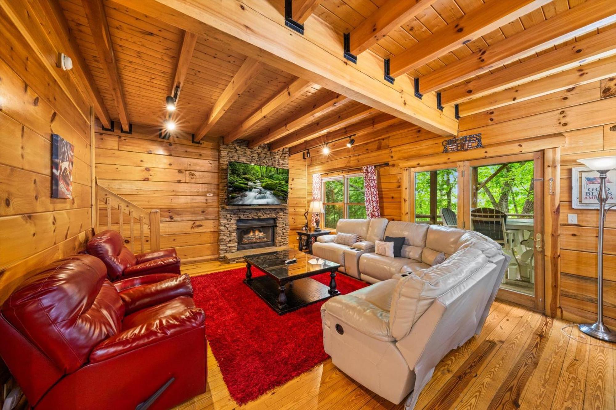 Spacious 5br Sleeps 10 Gameroom Hot Tub Free Attraction Tickets * Pigeon Forge