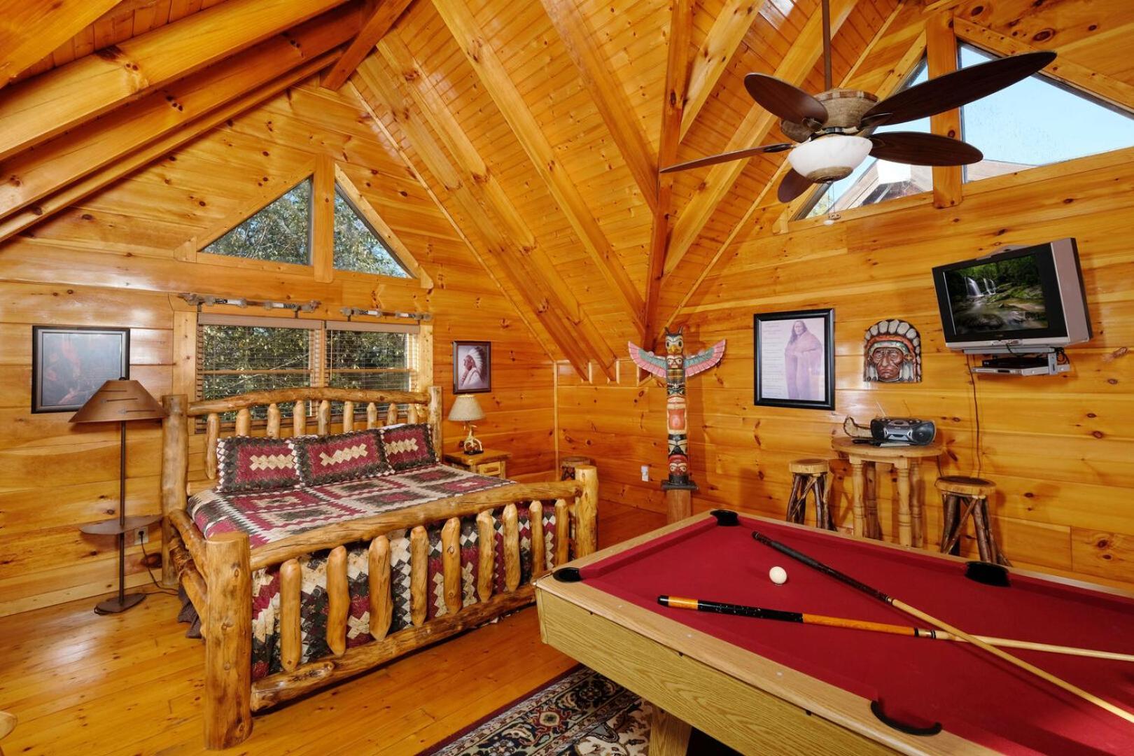 Cozy 1br Ziplines Hot Tub Pool Table Free Attraction Tickets