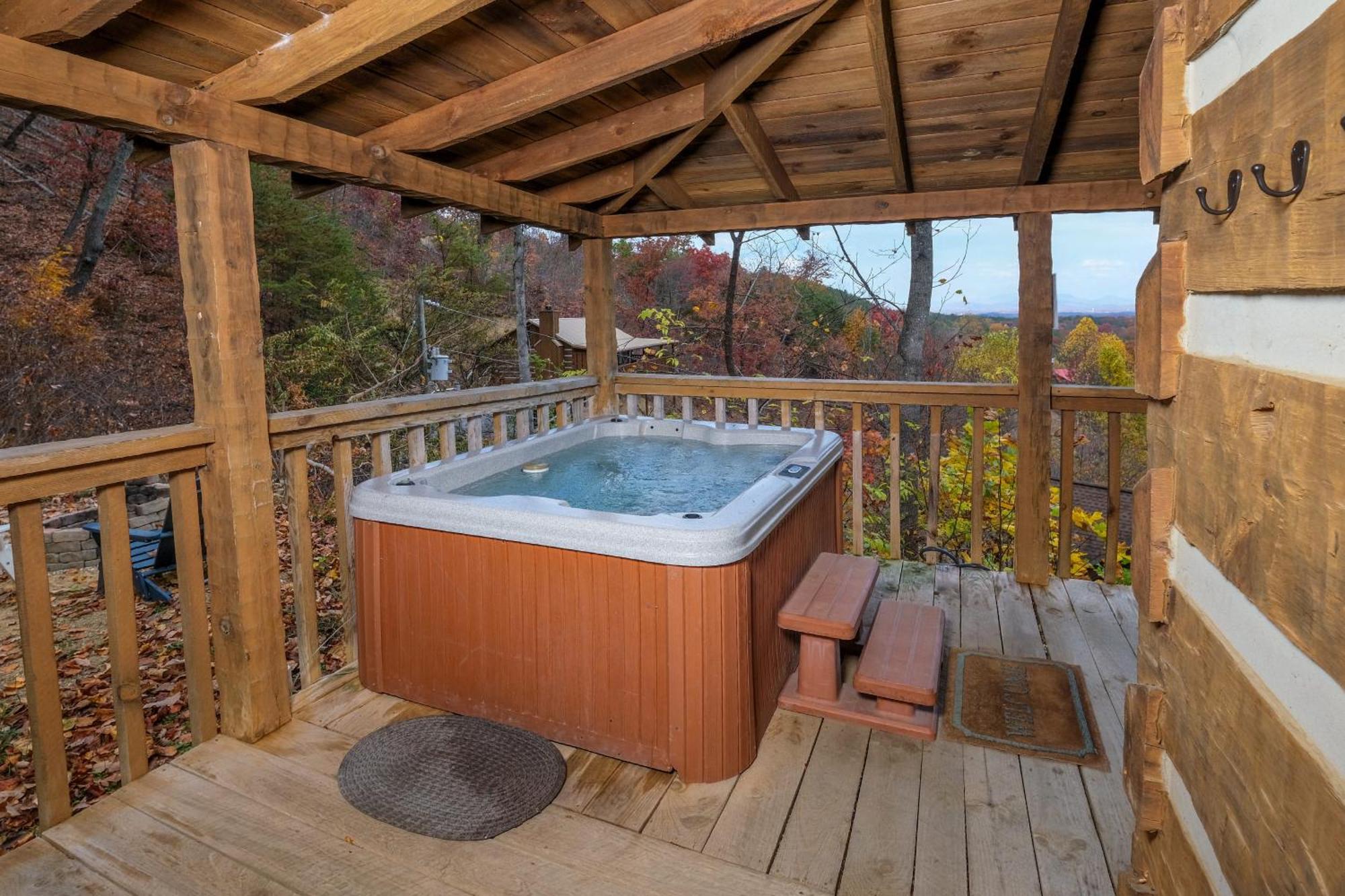 Cozy 1br Stunning Views Hot Tub Fire Pit Free Attraction Tickets Pigeon Forge