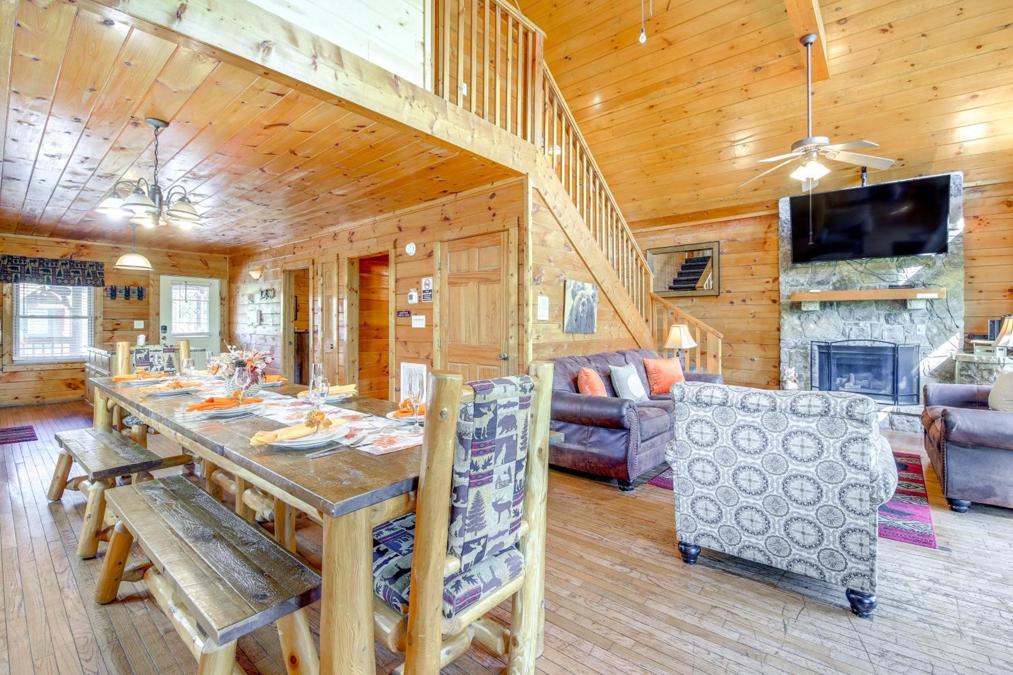 Charming Cabin In The Smokies Hot Tub And Game Holiday home