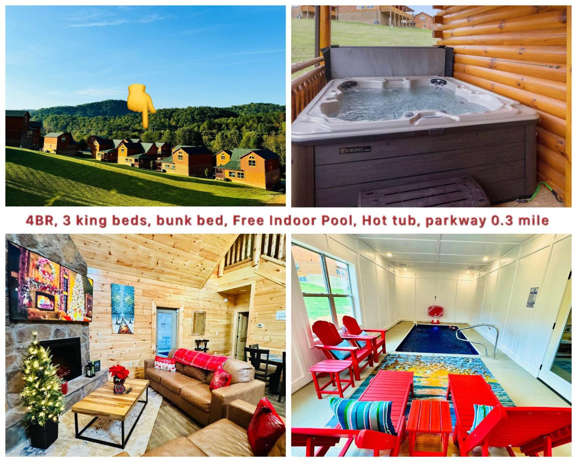 New! Indoor Pool/ps 5/hot Tub/parkway Villa *
