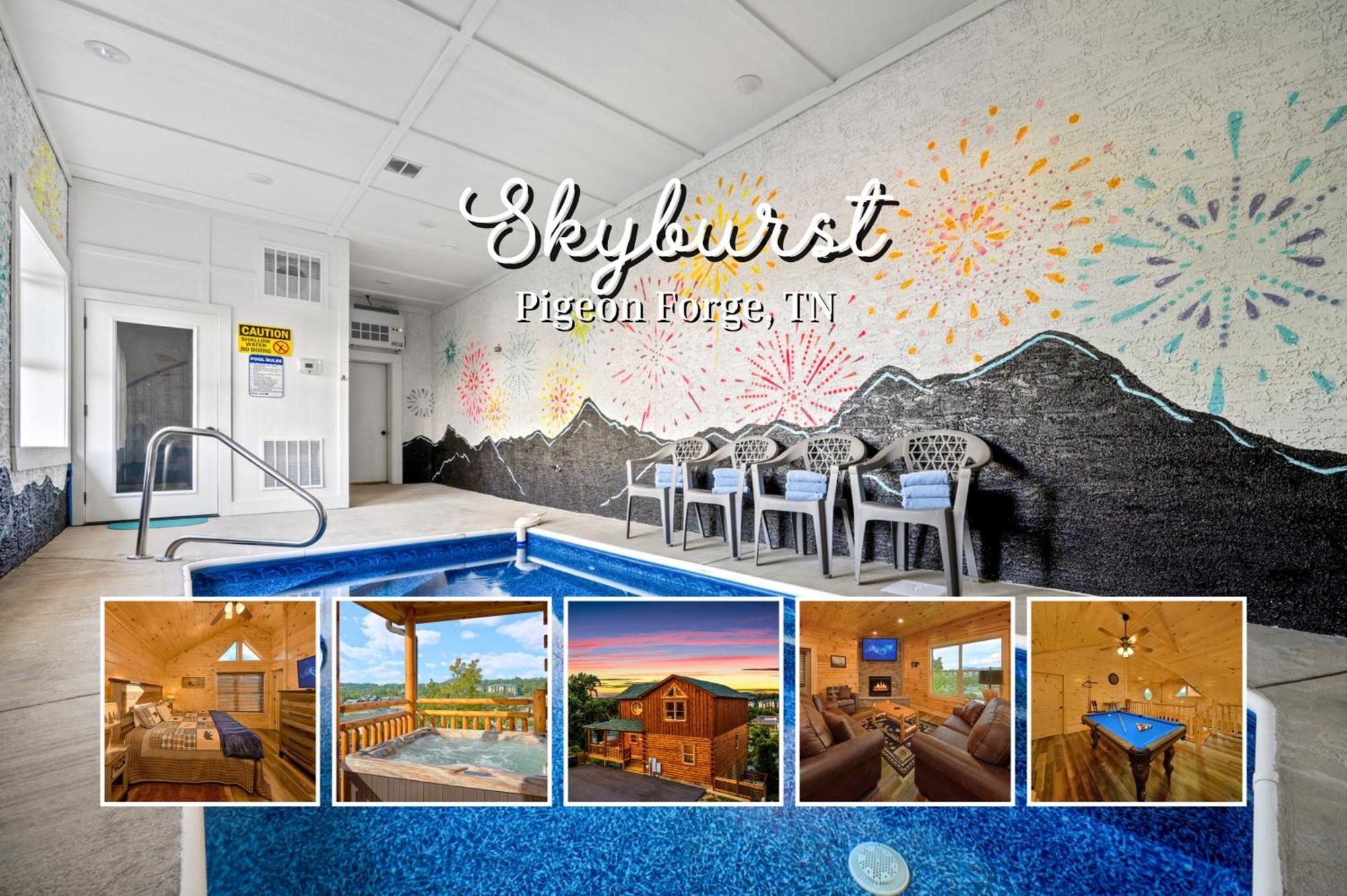 Skyburst - Relax & Play! Pool, Hot Tub, Games & Theater Holiday home *
