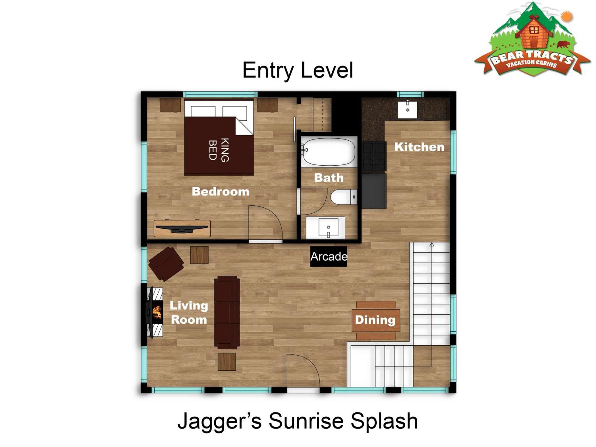 Holiday home Jagger's Sunrise Splash Pigeon Forge
