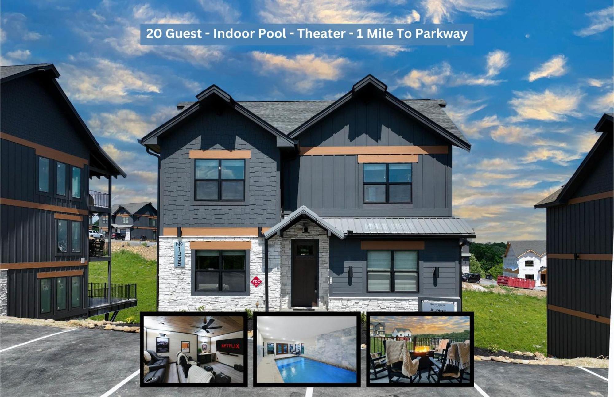 Smith Creek - 5 Bedrooms 20 Guest - Indoor Pool - Amenities *