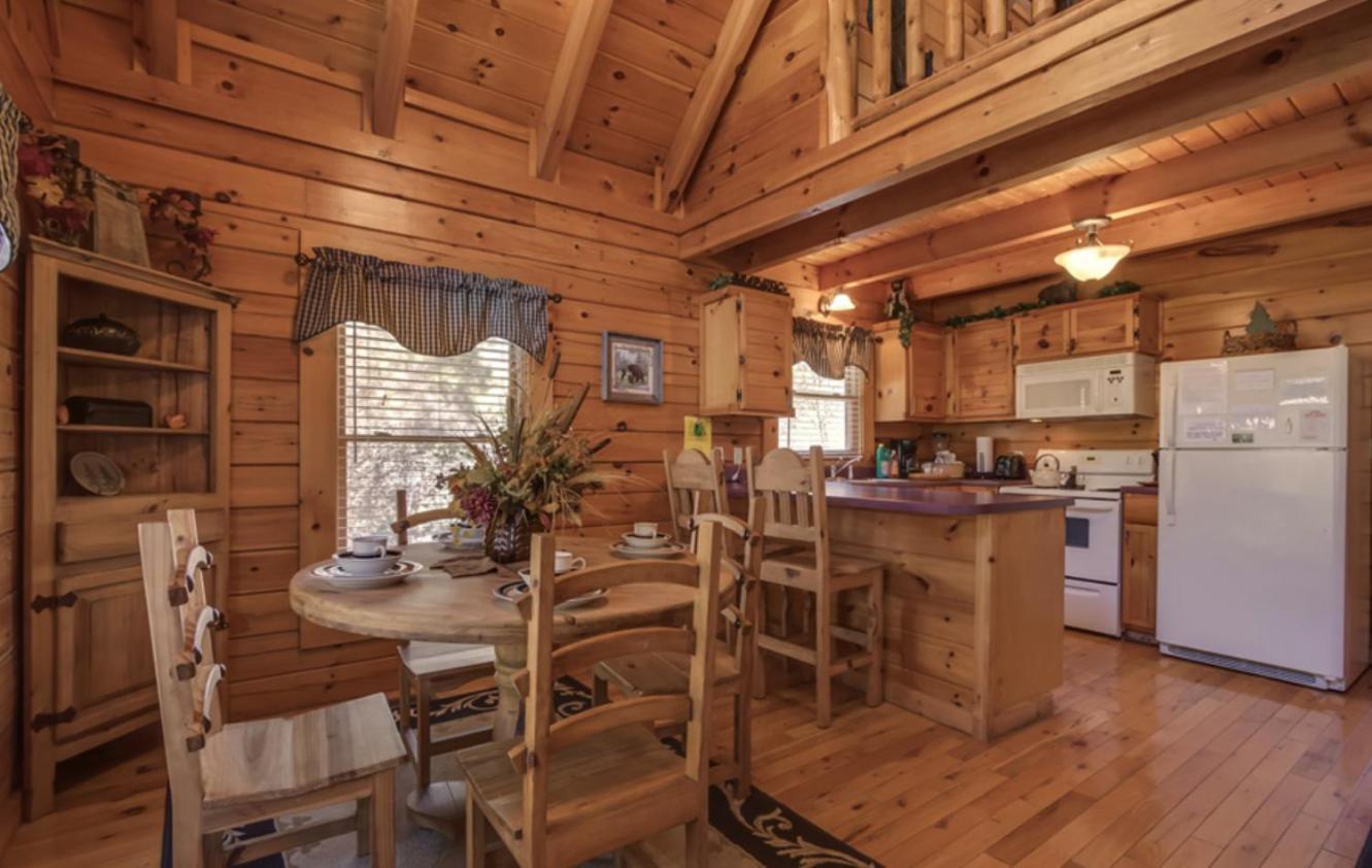 Are We Bear Yet Rustic 1br With Hot Tub Pools & Fireplace1 Mile From Parkway Pigeon Forge