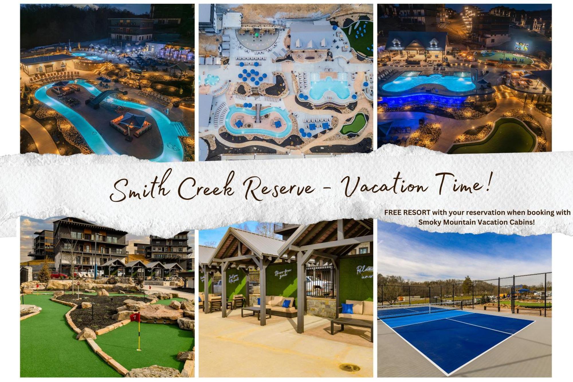 Smith Creek - 5 Bedrooms 20 Guest - Indoor Pool - Amenities Pigeon Forge
