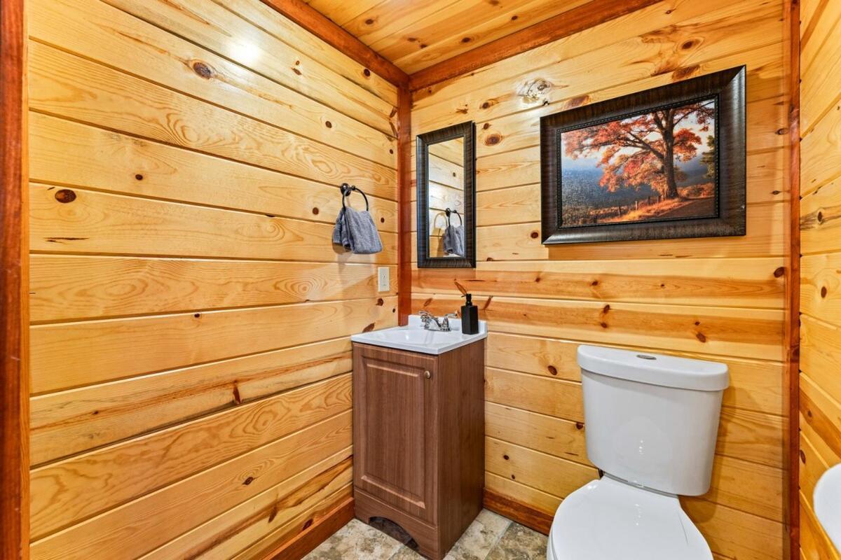 New Luxury Newly Furnished Sleeps 20 Stunning View Heated Indoor Pool With New Mural Arcade Games Theater And Karaoke Holiday home Pigeon Forge