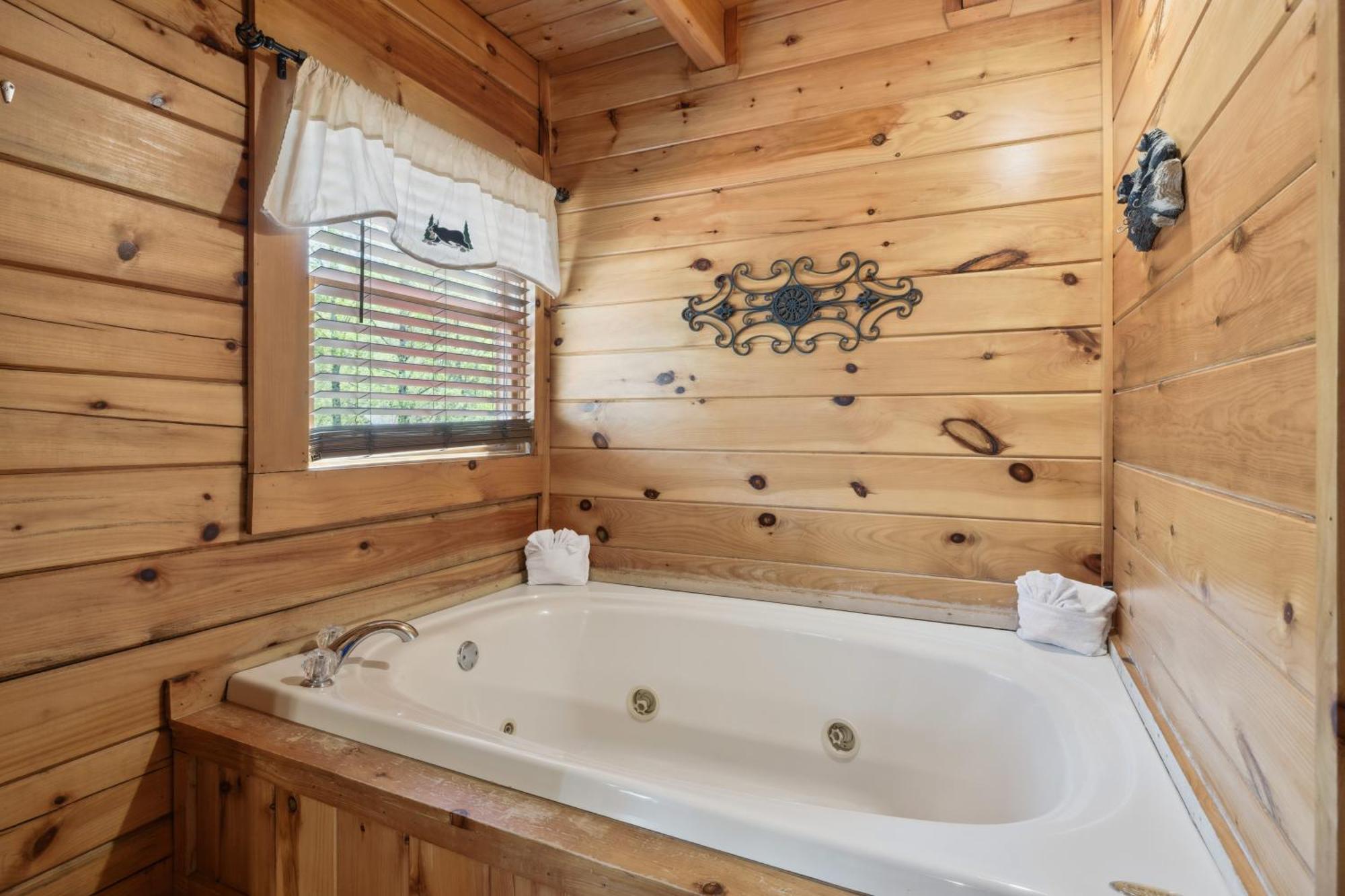 Are We Bear Yet Rustic 1br With Hot Tub Pools & Fireplace1 Mile From Parkway *