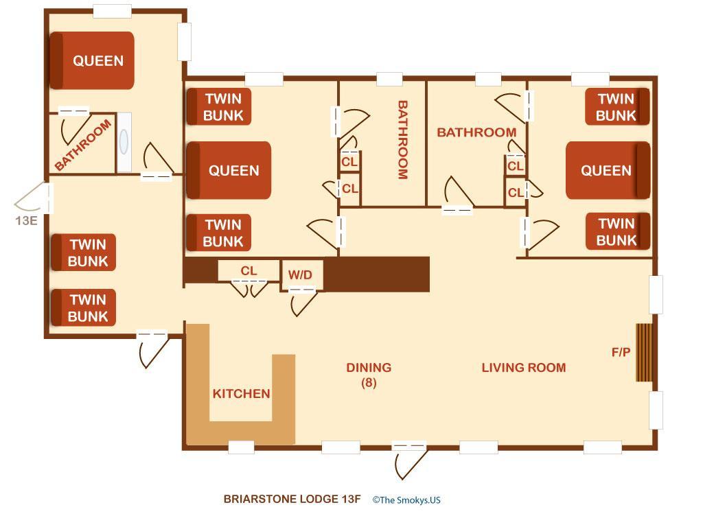 Briarstone 13f - Three Bedroom *