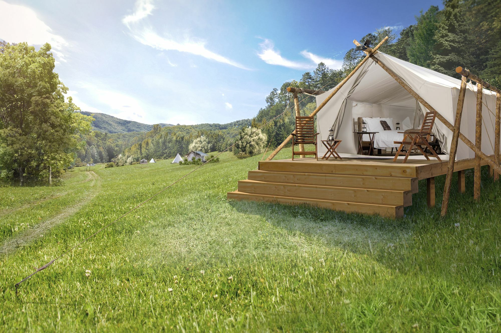 Under Canvas Great Smoky Mountains 3*