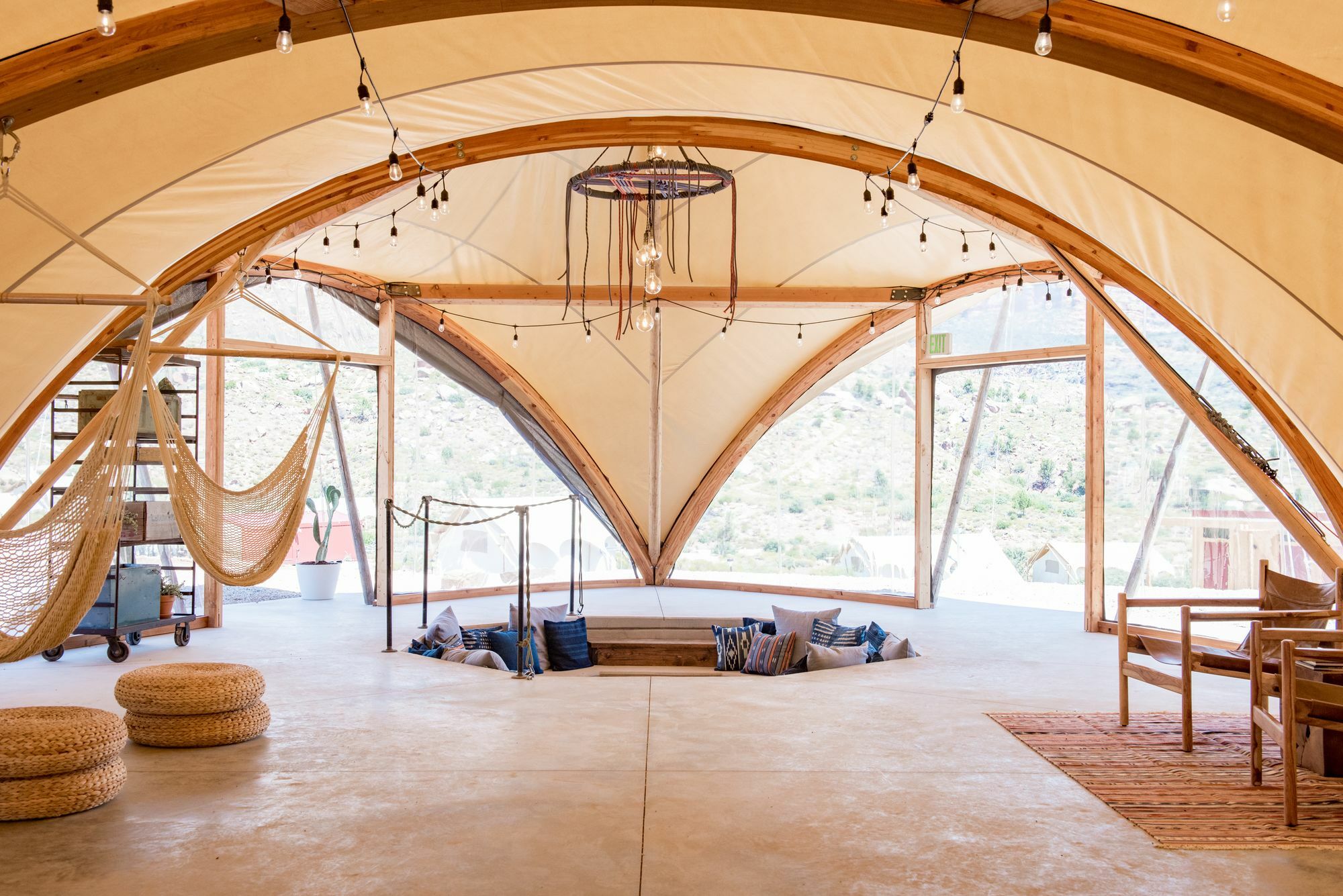 Under Canvas Great Smoky Mountains Luxury tent 3*