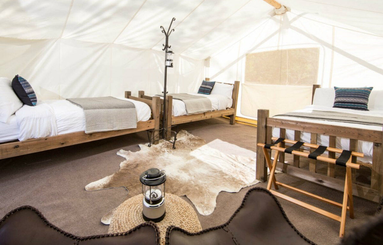 Under Canvas Great Smoky Mountains Luxury tent 3*