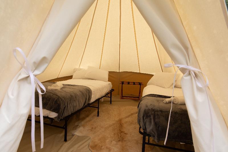 Under Canvas Great Smoky Mountains Luxury tent Pigeon Forge
