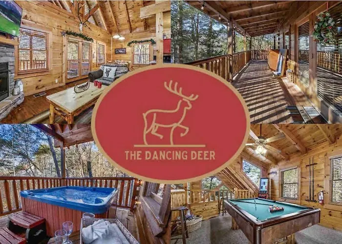 Charming Cabin W/ Hot Tub, Game Room, Top Location
