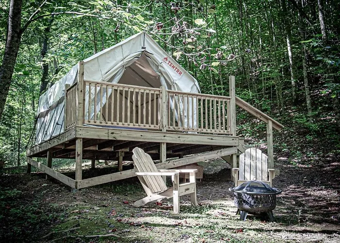 Tentrr Signature Site - Happy Hollow Hideaway Creekside