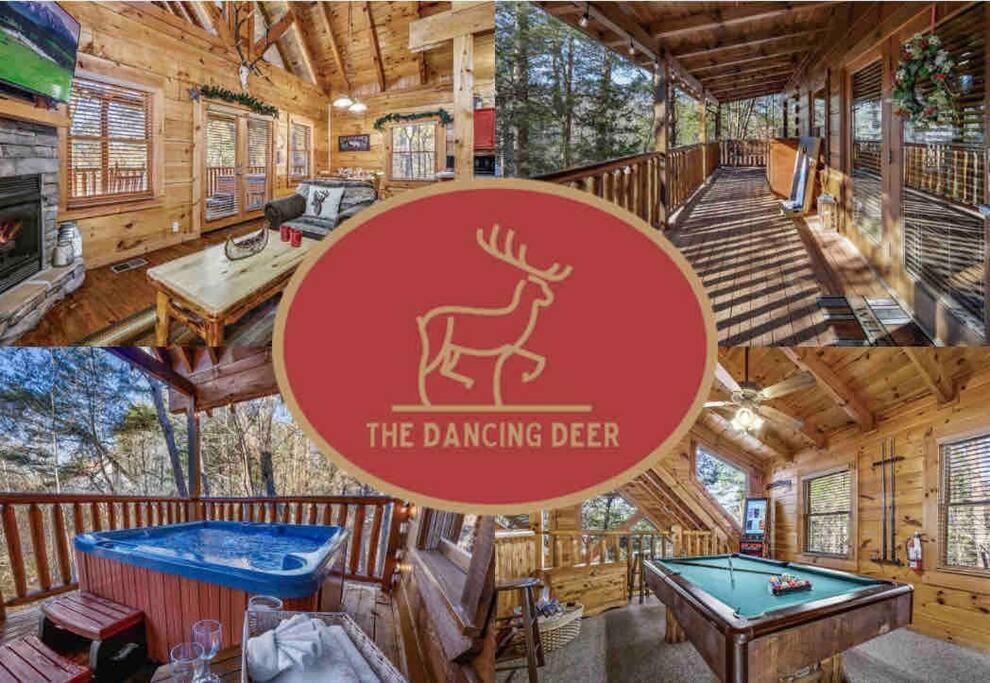 Charming Cabin W/ Hot Tub, Game Room, Location Chalet *