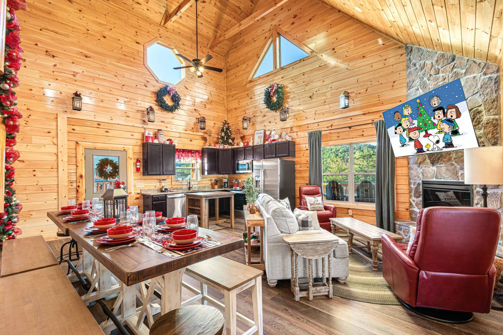 Holiday home Xmascabins By Smokystays- Christmas Themed Year Round! *