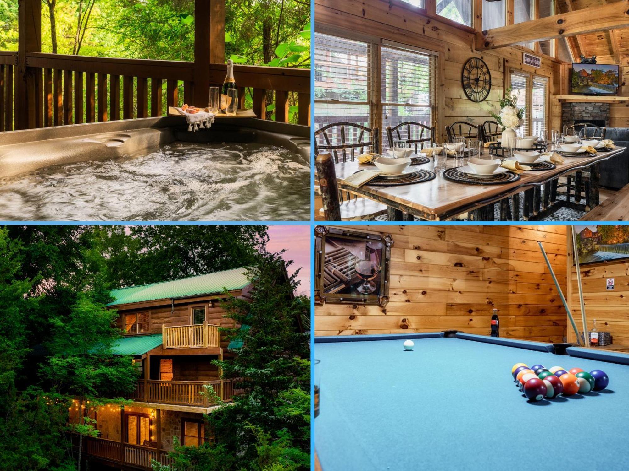 Alpine Resort Near Dollywood, Hot Tub, Game Room, Outdoor Pool, Fast Wifi Pigeon Forge
